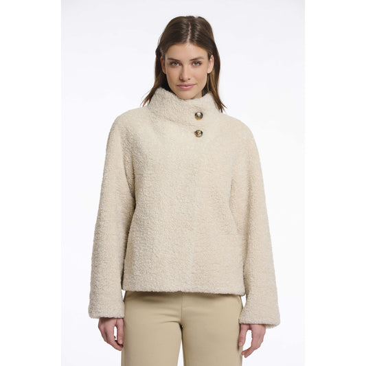 Veste effet peau lainée "Denu"