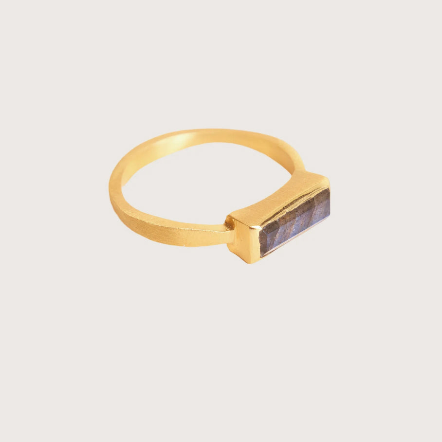 Bague "Najla" - Labradorite