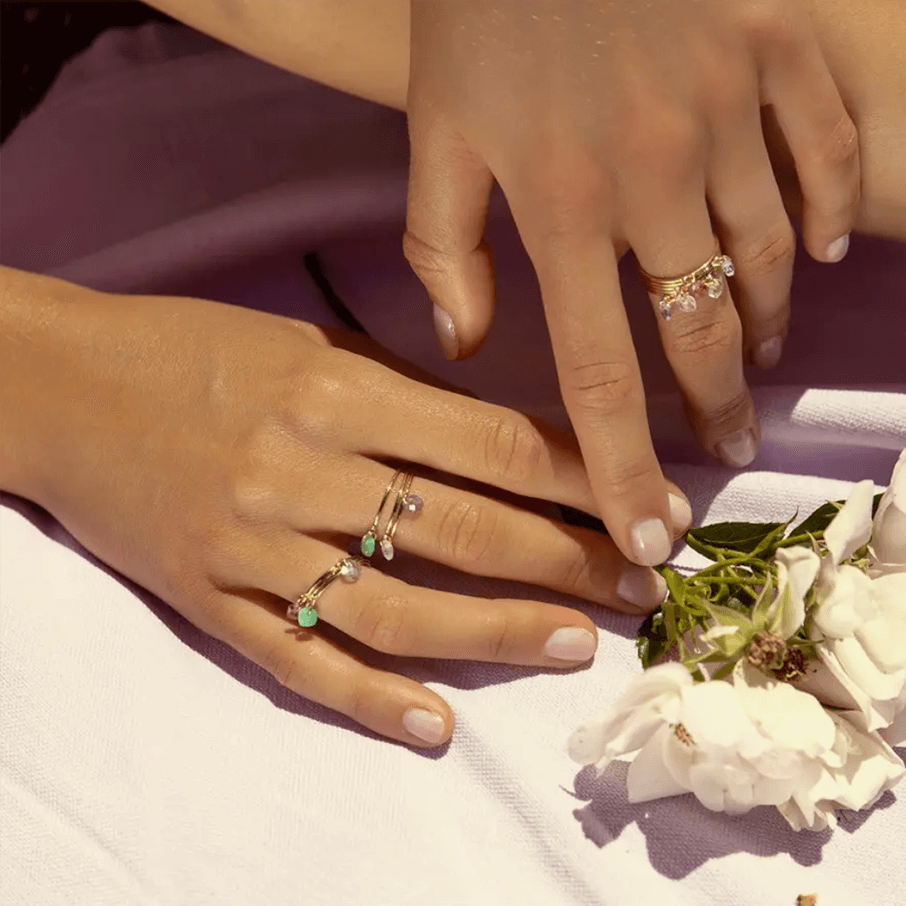 Bague Little" - Aventurine