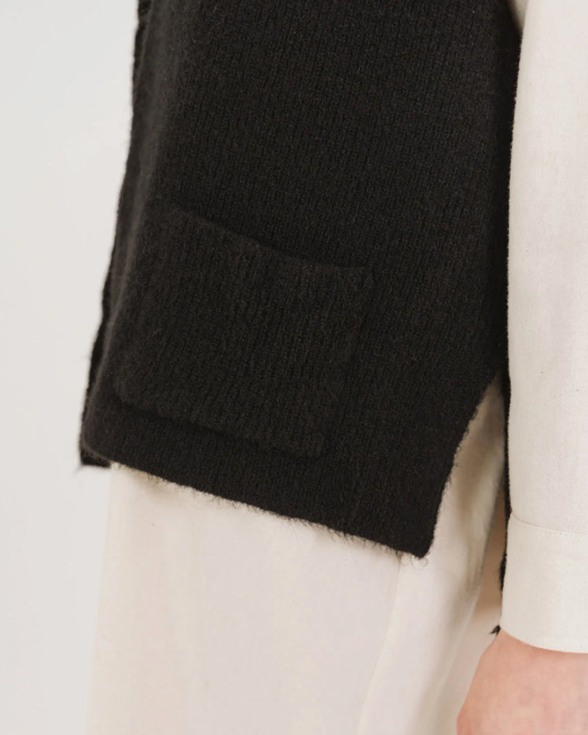 Gilet "Brett" - Noir