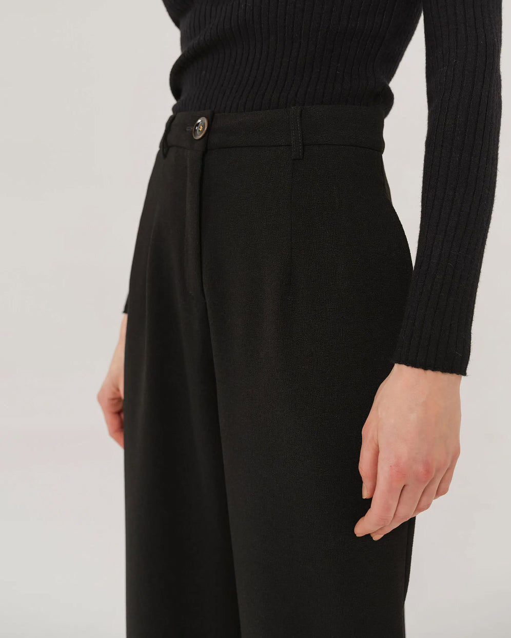 Pantalon crêpe "Brando Tribu" - Noir