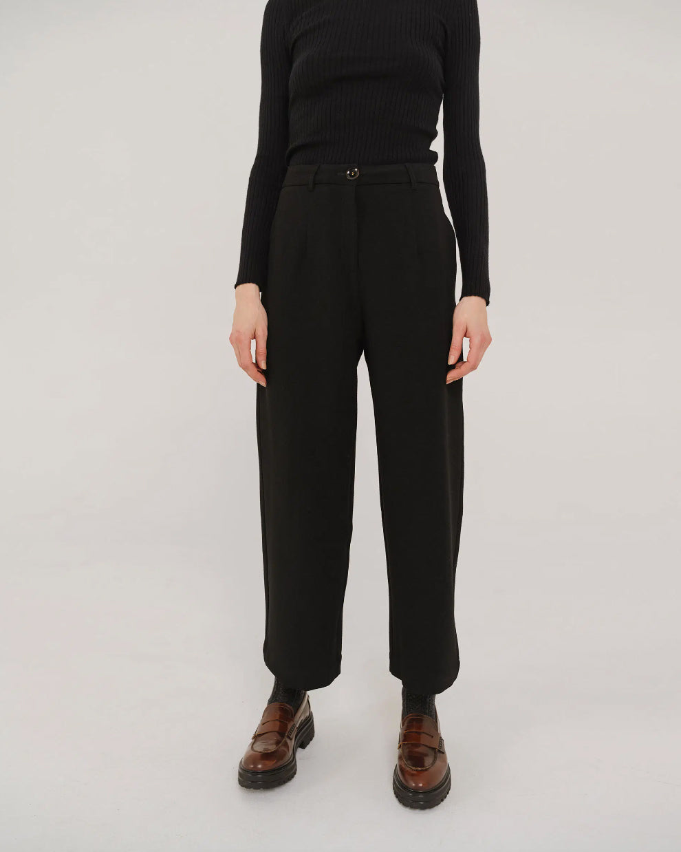 Pantalon crêpe "Brando Tribu" - Noir