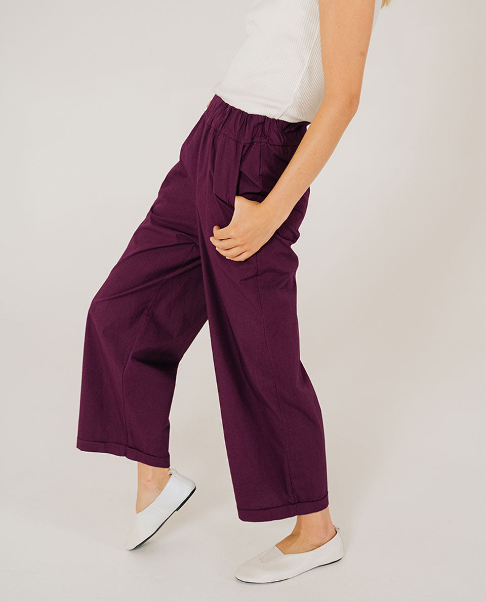 Pantalon "Alistair Paper" - Purple