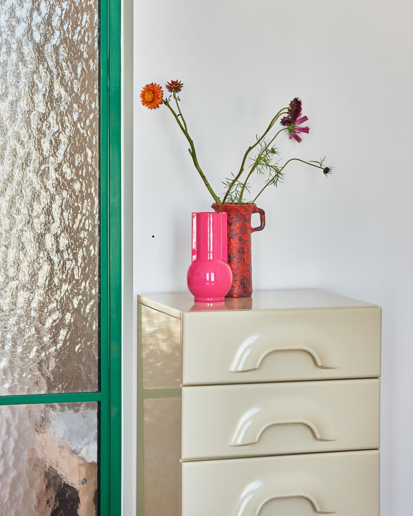 Vase céramique - Hot pink