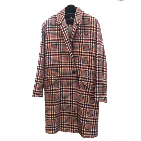 Pardessus tartan oversized NW (38)