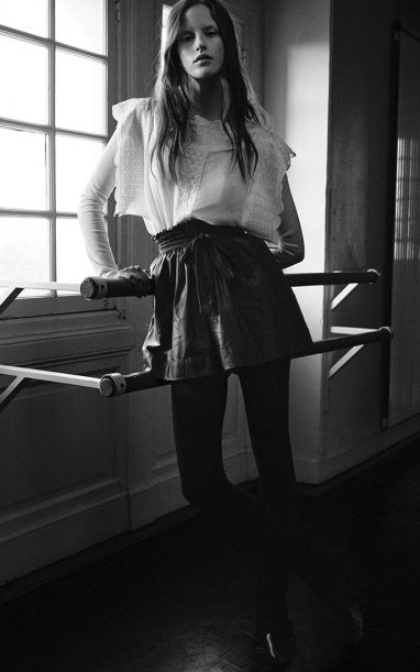 Short cuir "Abon" NWT