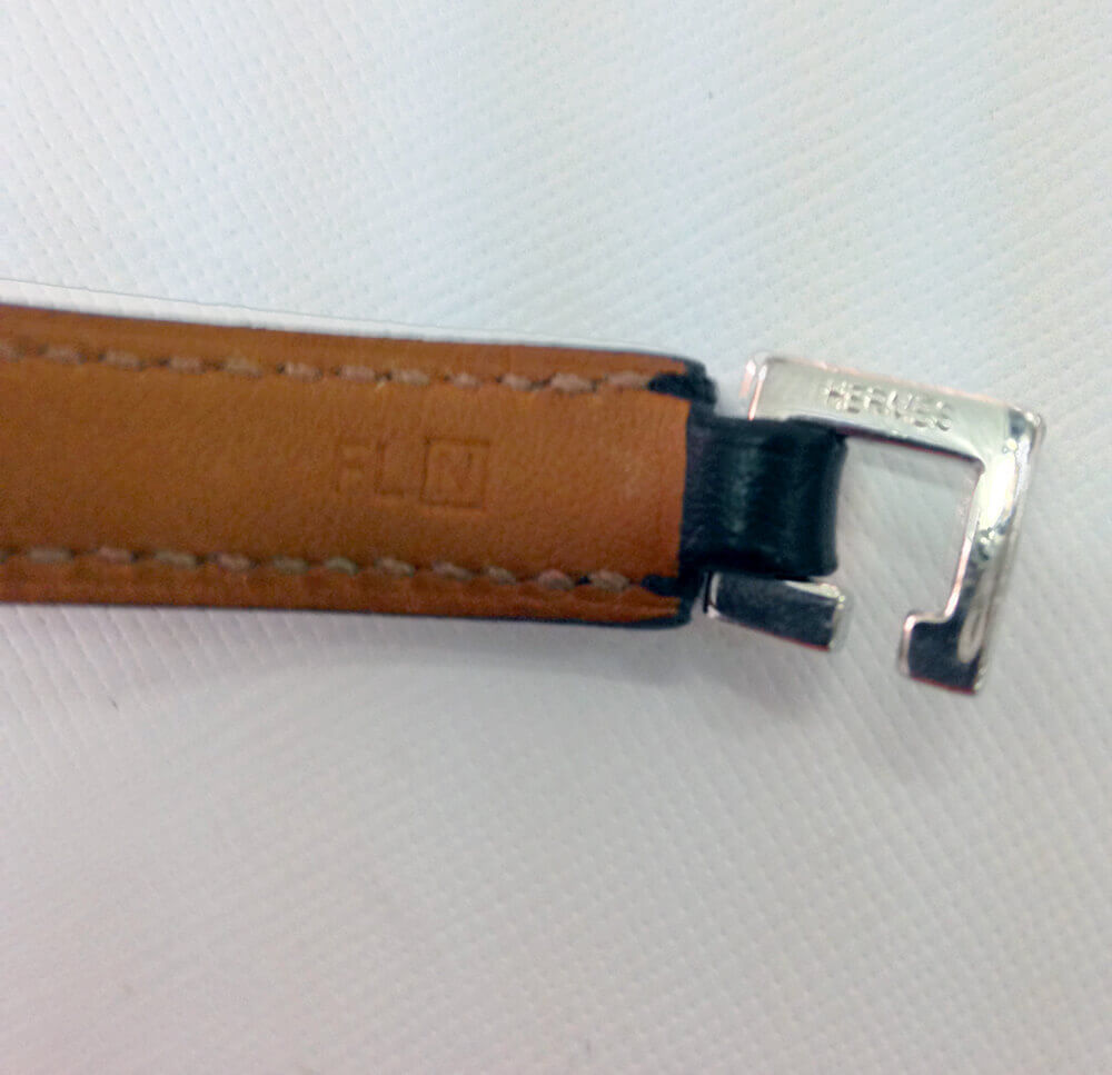 Bracelet "Rivale Double Tour" cuir (S)