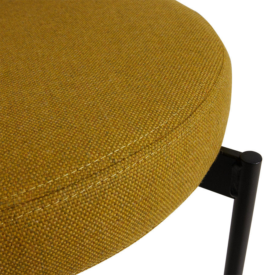 Chaise "Flax" - Noir/Goldhawk