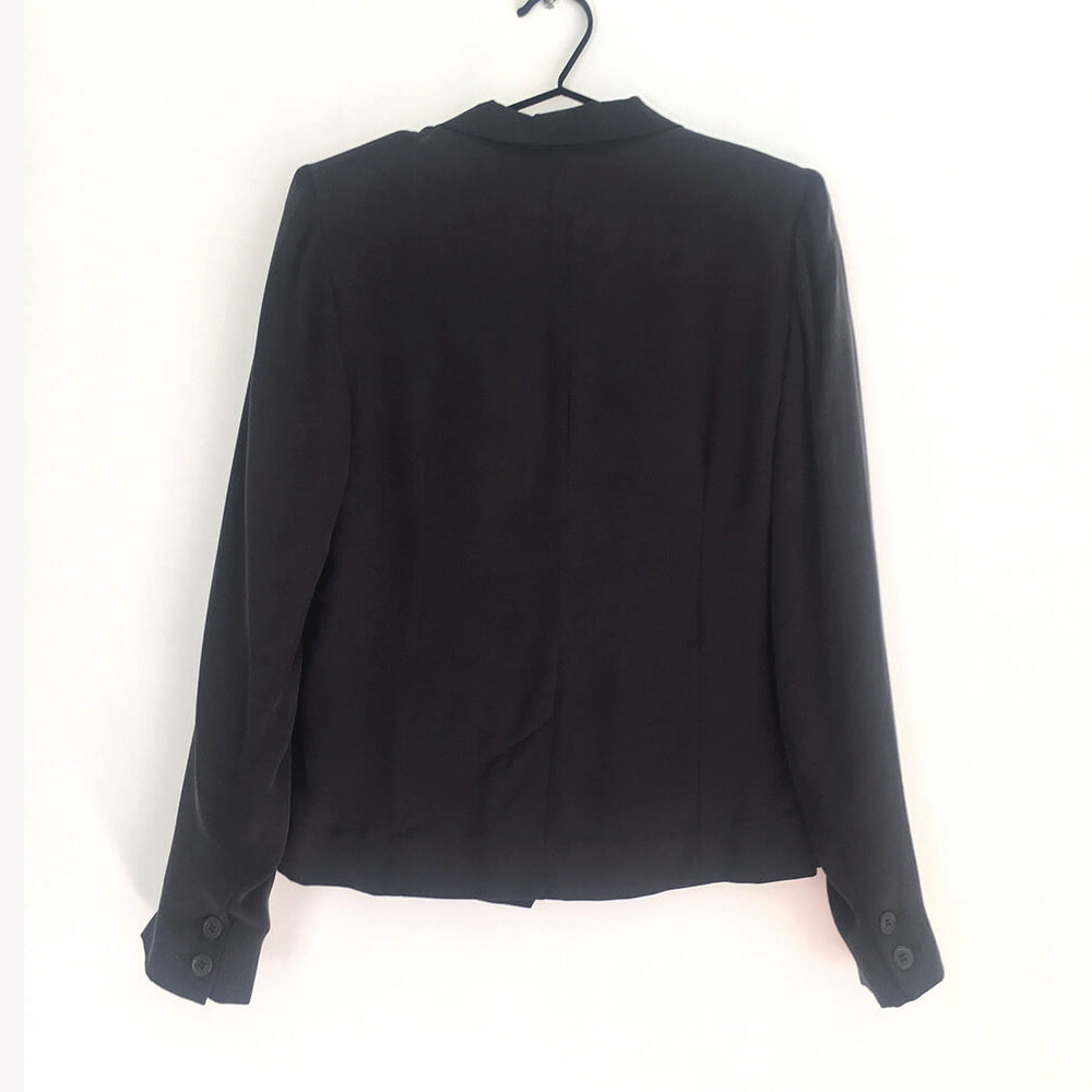 Veste revers satin Harlow NWT (2)