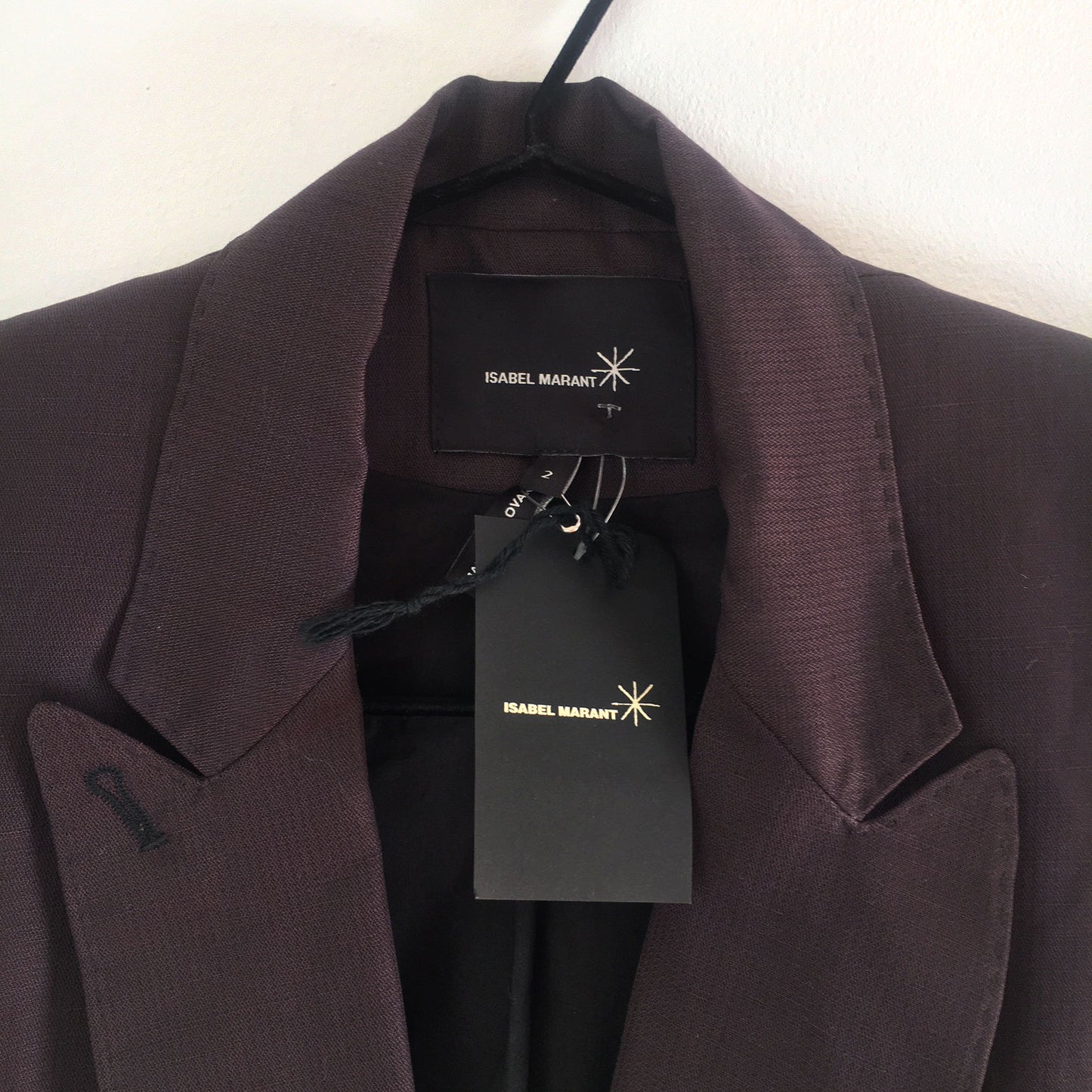 Blazer sans manches "Gould" NWT (2) - Prune