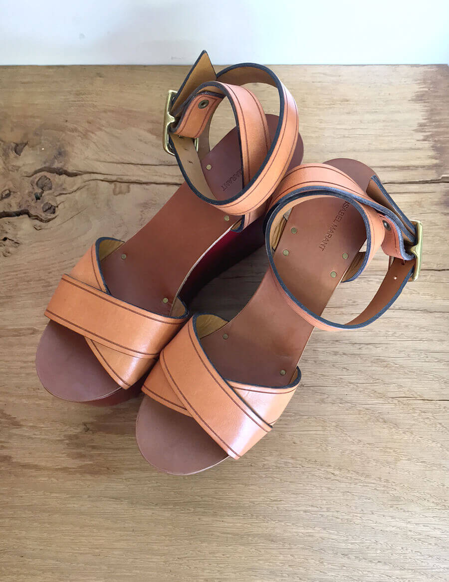 Socques compensées "Zora" NWB (38)