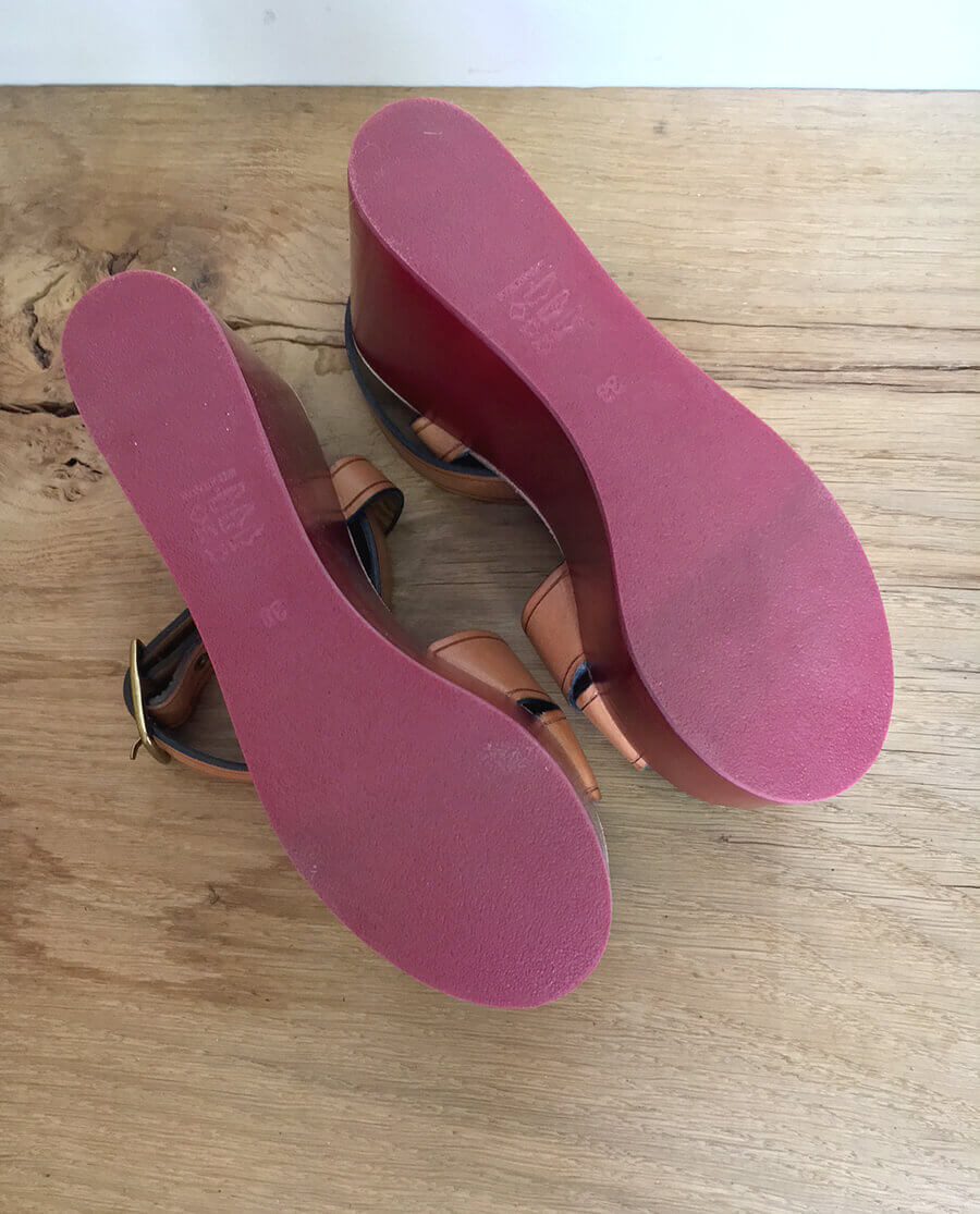 Socques compensées "Zora" NWB (38)