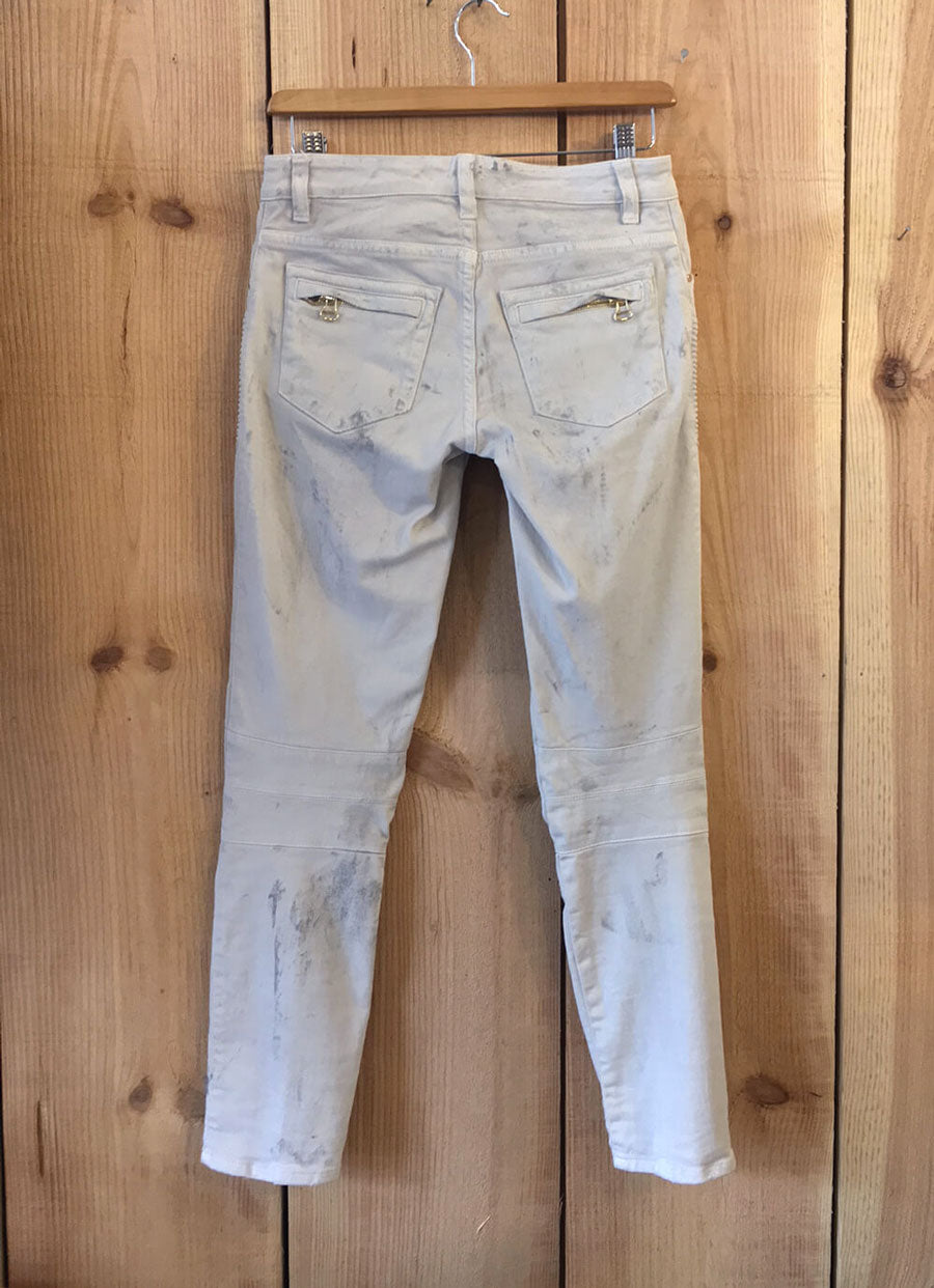 Jean skinny biker NWT