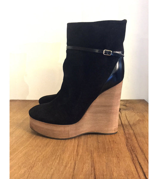 Boots compensés "Crosta" NWB (38,5)