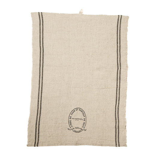 Torchon "Bistrot" lin - Flax