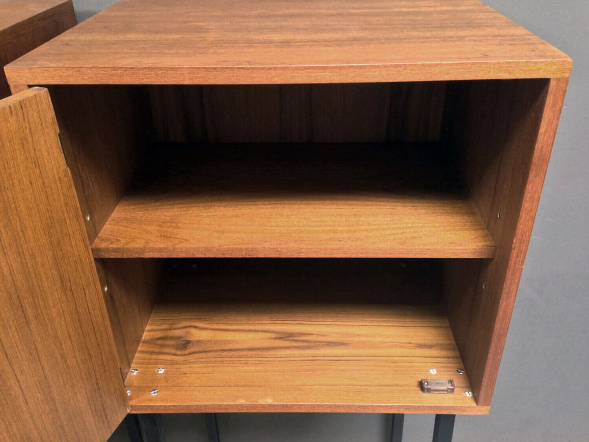 Meuble 1 porte "girafe" Scandinave - Vintage