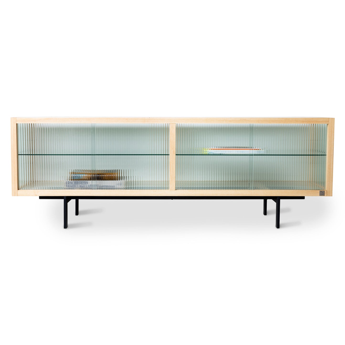 Enfilade verre & bois "Block Series"