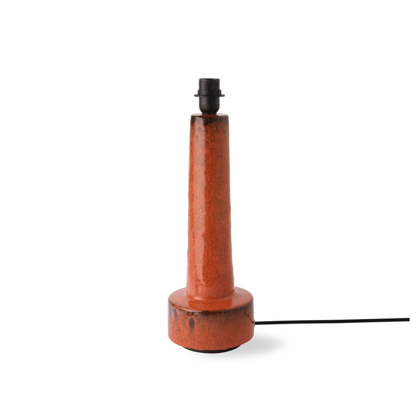 Pied de lampe céramique - Brique