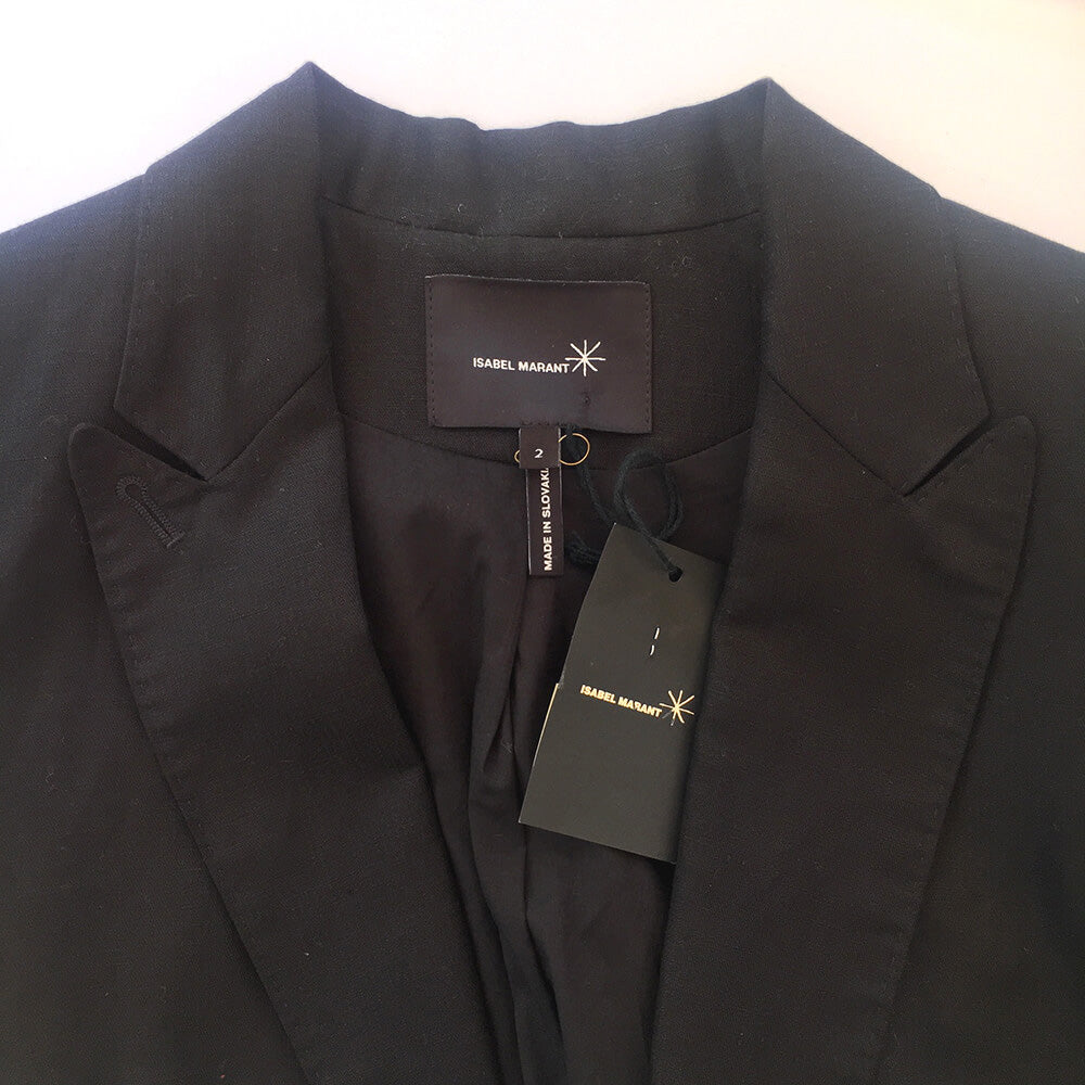 Blazer sans manches "Gould" NWT (2) - Noir