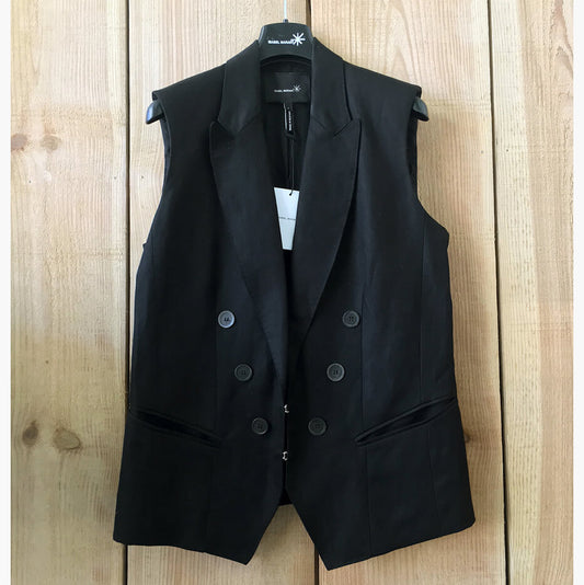 Blazer sans manches "Gould" NWT (2) - Noir