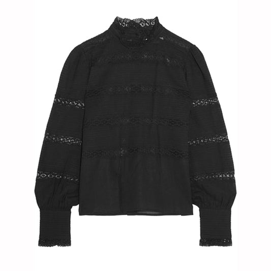 Blouse "Ria" inserts dentelles NWT (38)