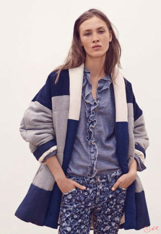 Veste-kimono quiltée (38)