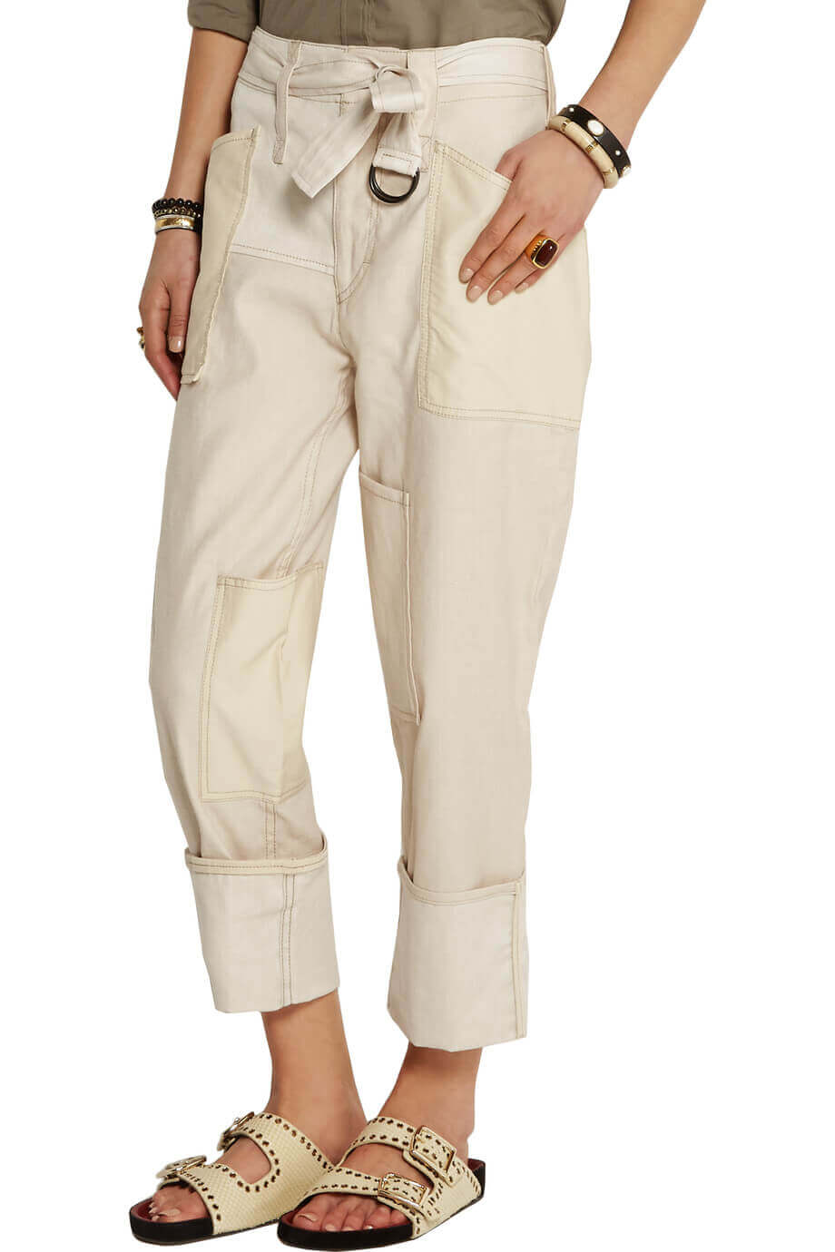 Pantalon oversized "Vega" lin NWT