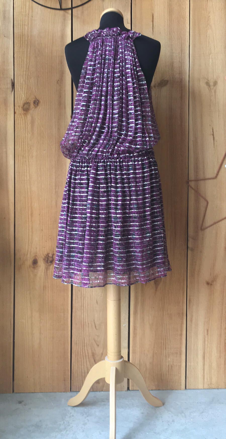 Robe soie & lurex NWT (2)