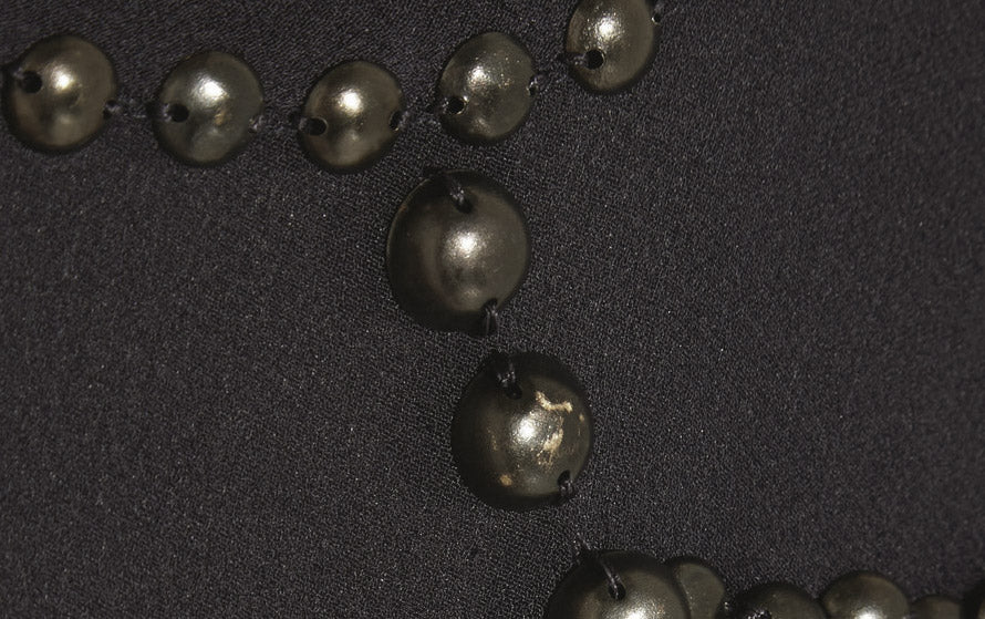 Robe "Parley" soie & métal NWT (40)