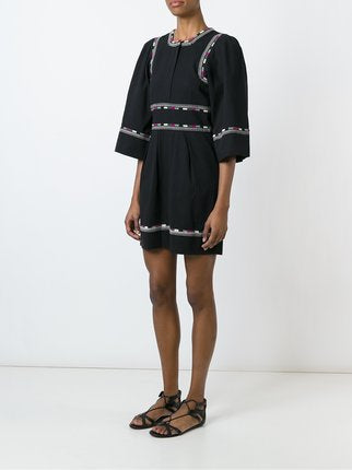 Robe brodée "Shayne" NWT (38)