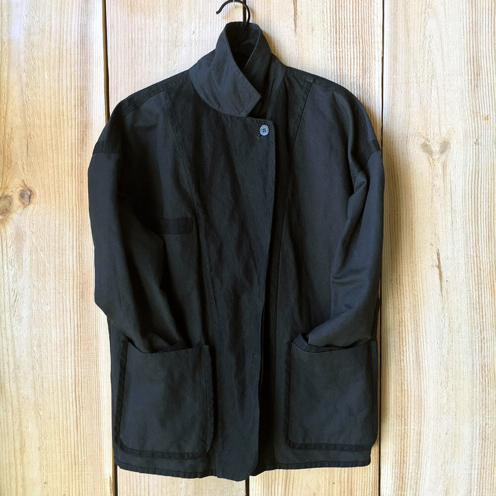 Veste oversized ceinturée "Orso" NWT (0) - Noire