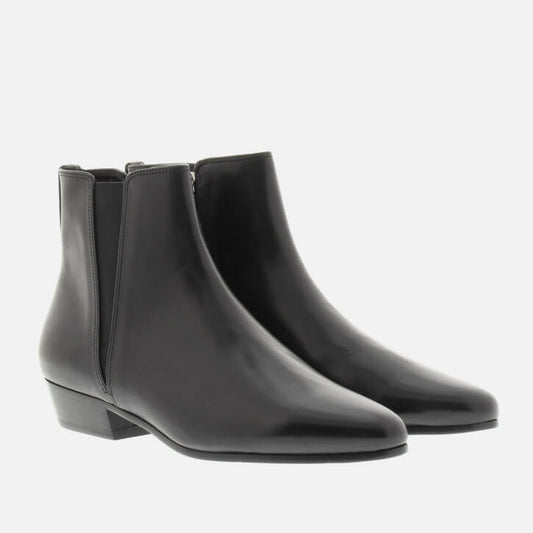 Boots "Lennon" cuir noir (38)