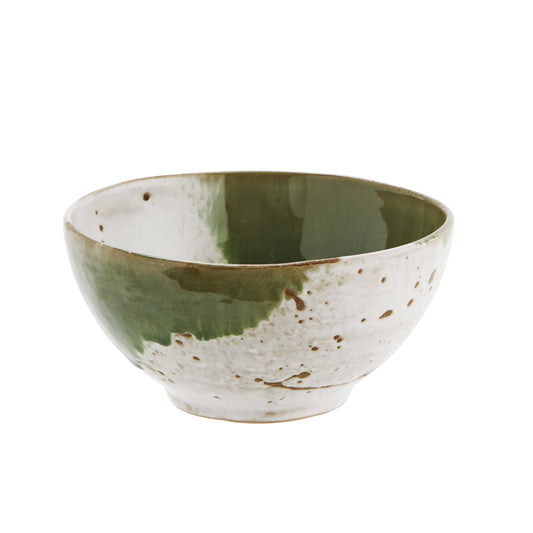 Bol céramique - Vert/blanc