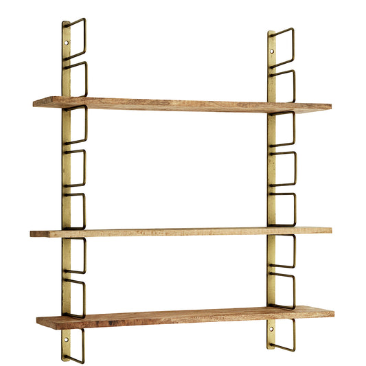Etagère modulable bois & métal