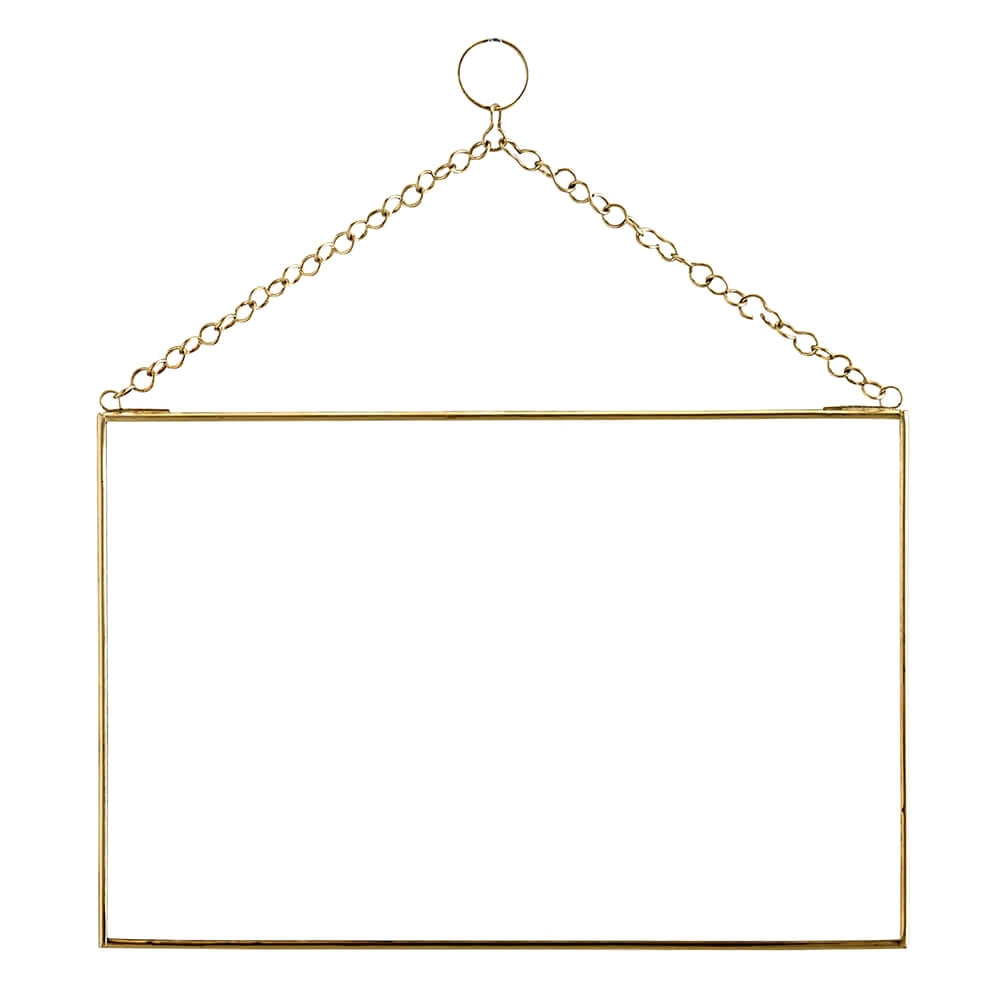 Miroir métal laiton