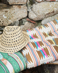 Coussin d'assise - Ikat multico