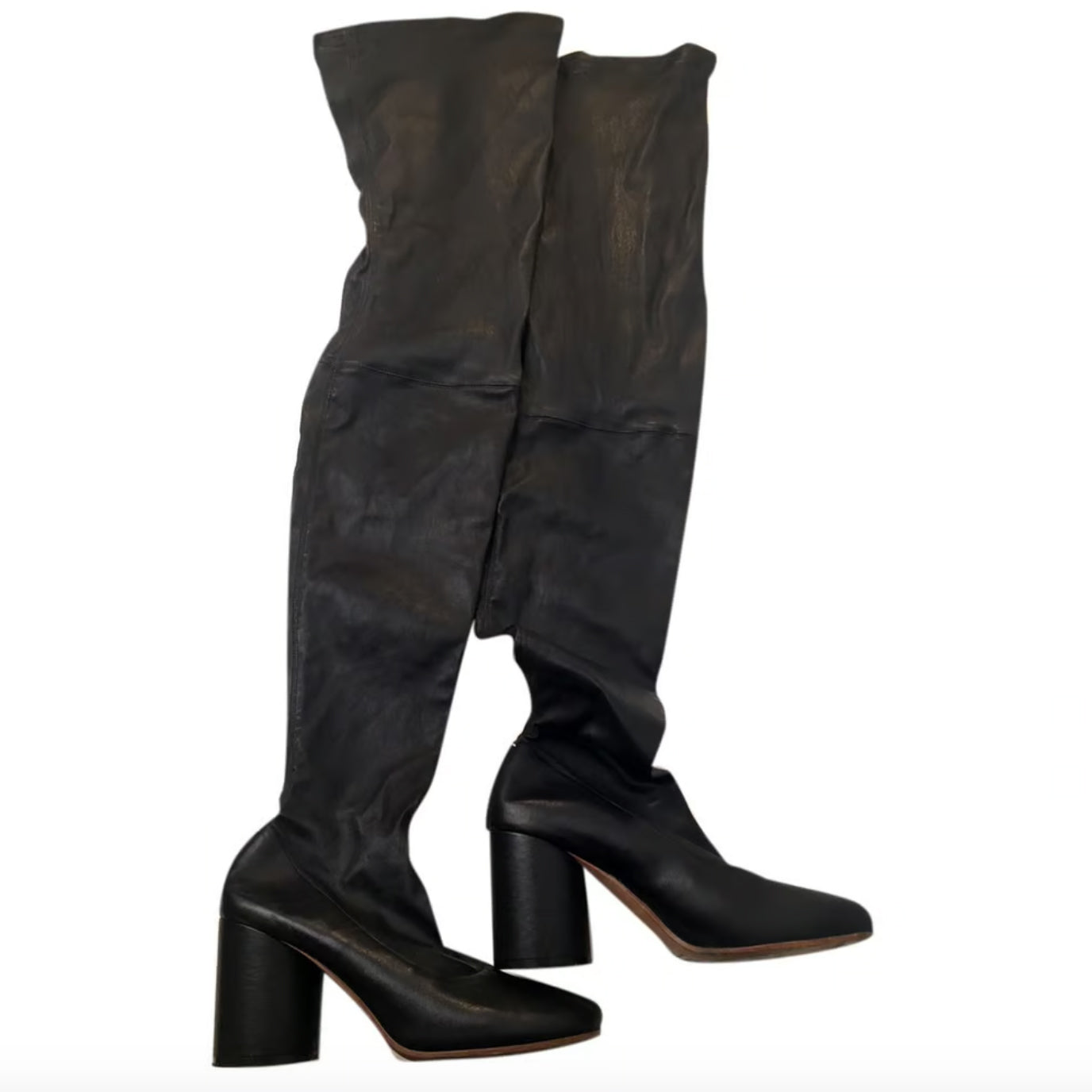 Cuissardes cuir stretch (39)