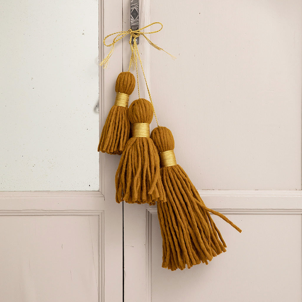 Pampille en feutre- L