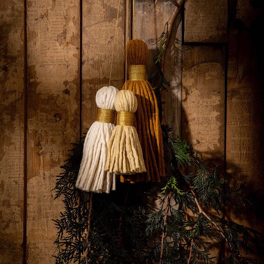 Pampille en feutre- L