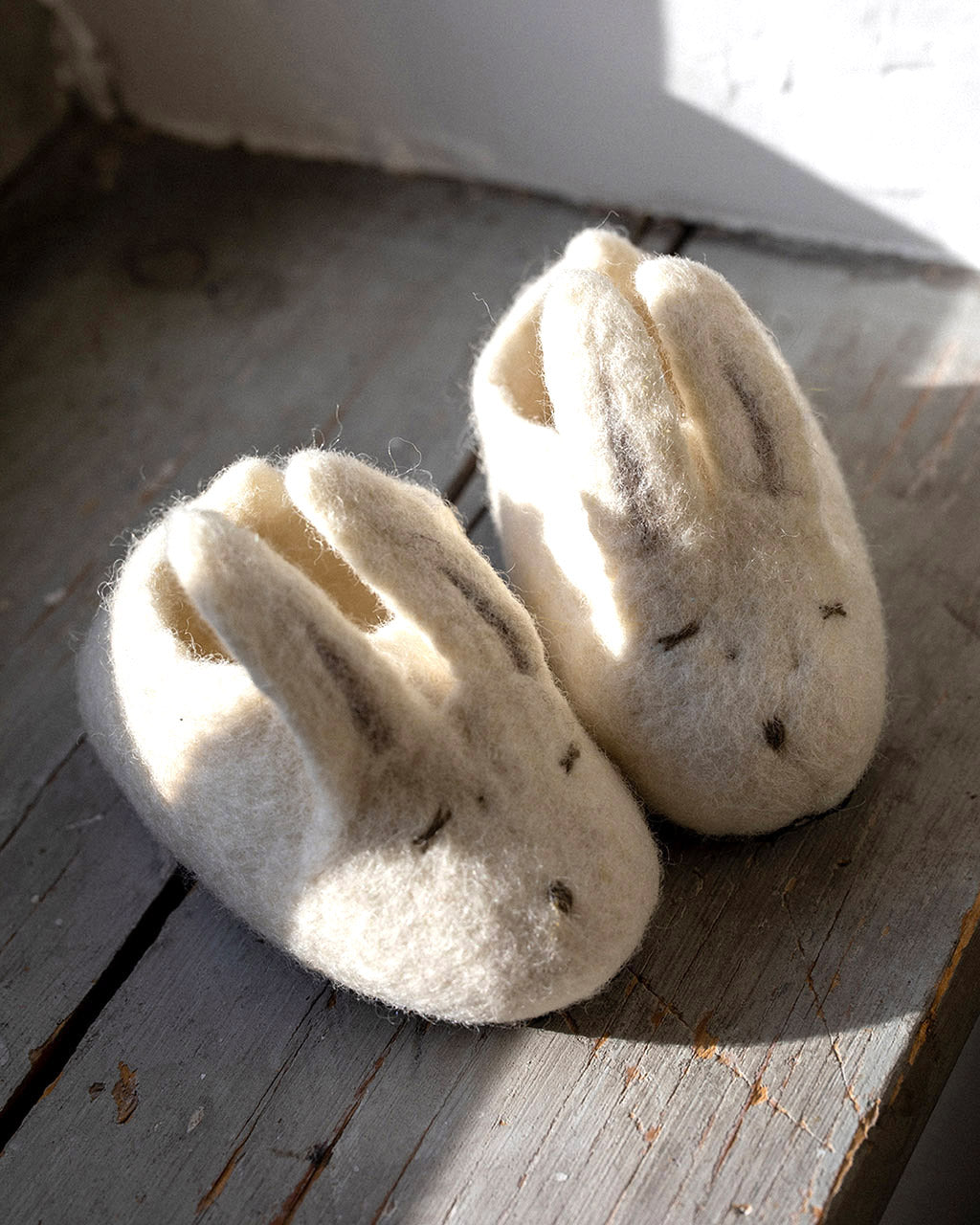 Chaussons "Bunny" en feutre