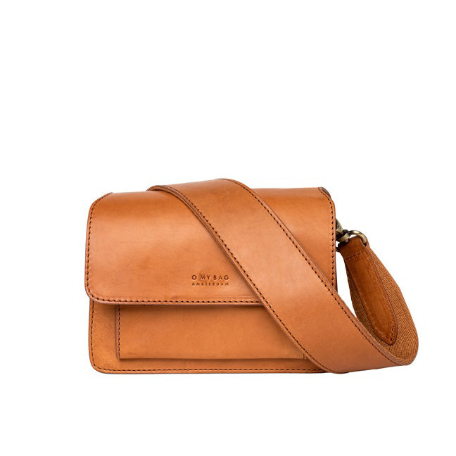 Sac "Harper Mini" cuir cognac