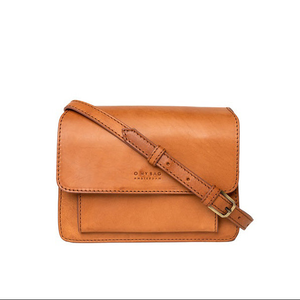 Sac "Harper Mini" cuir cognac