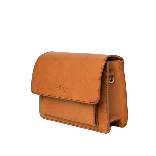 Sac "Harper Mini" cuir cognac
