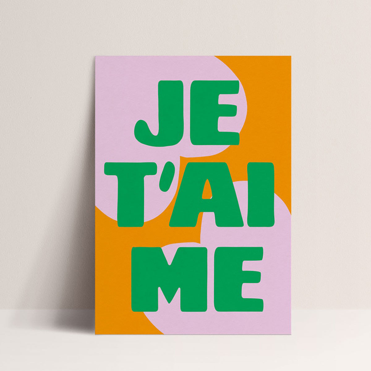 Affiche "Je t'aime"