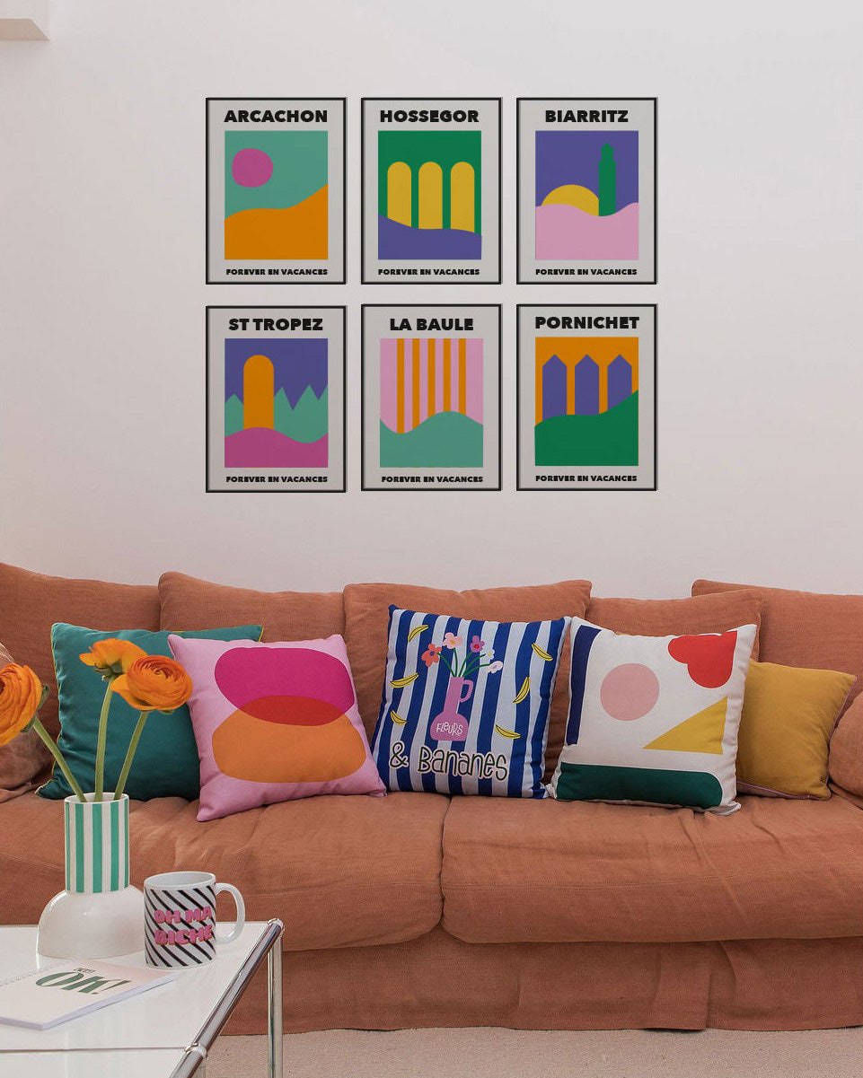 Affiche "Forever en vacances - Pays Basque"