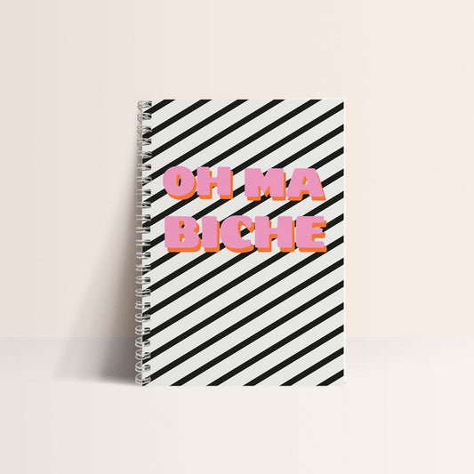 Carnet de notes "Oh Ma Biche"