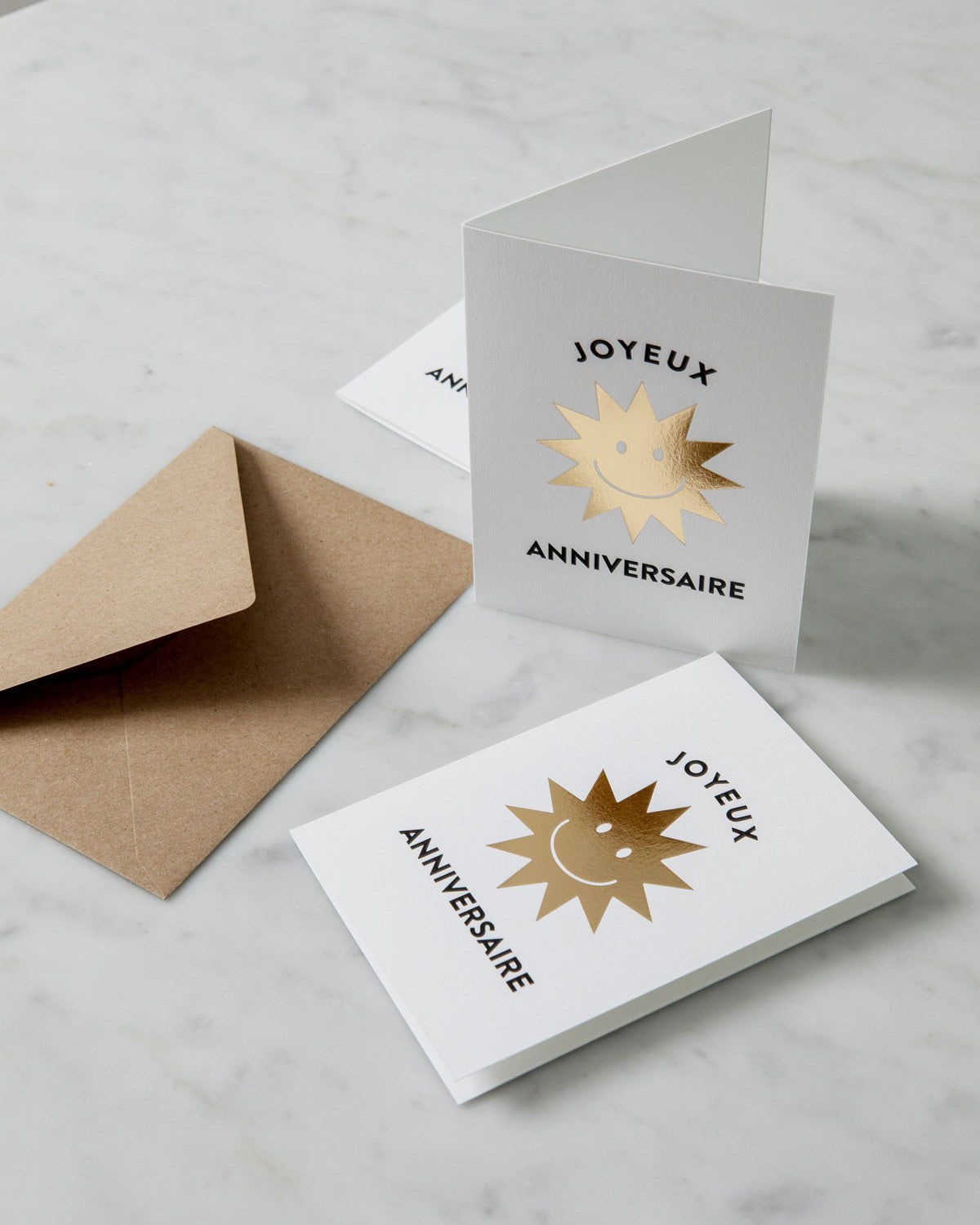 Carte "Joyeux Anniversaire Soleil"