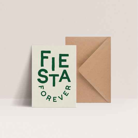Carte "Fiesta forever"