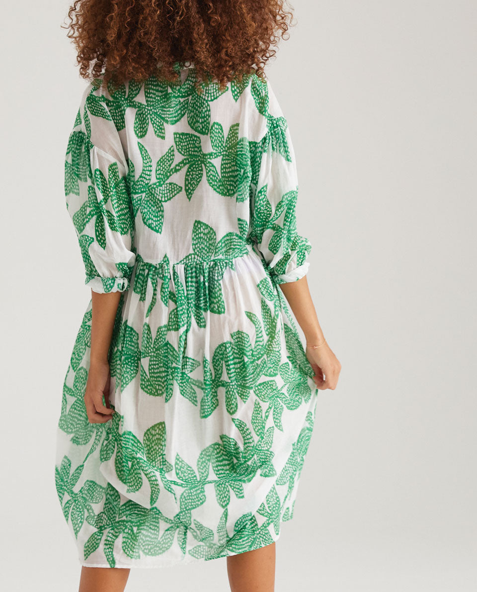 Robe "Valeria Trooble" - Green