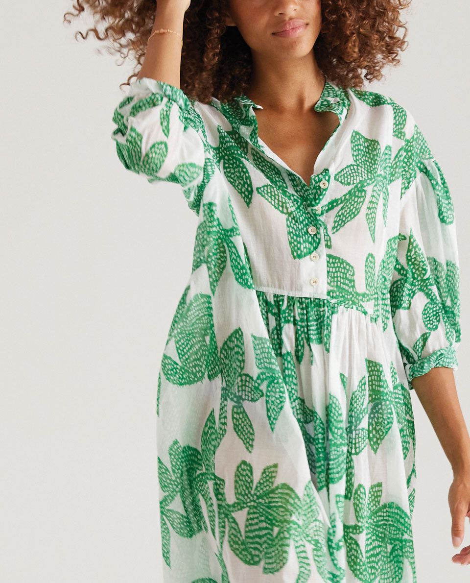 Robe "Valeria Trooble" - Green